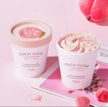 Peach Clear Body Scrub